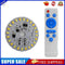 3pcs 12W Circle Light Remote Control LED Panel Solar Lighting Lamp Board