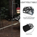 SUNDICK Light Stand Outdoor Camping Folding Lamp Pole Aluminum Alloy Stand