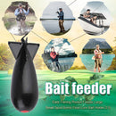 Carp Fishing Rockets Feeders Float Bait Lure Holder Fishing Tool (Black S) Newly