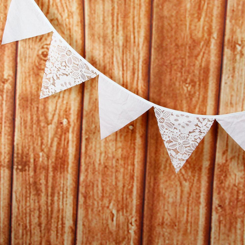 12 Flags 3.2m Tropical Flower Flags Pennant Wedding Birthday Party Decor