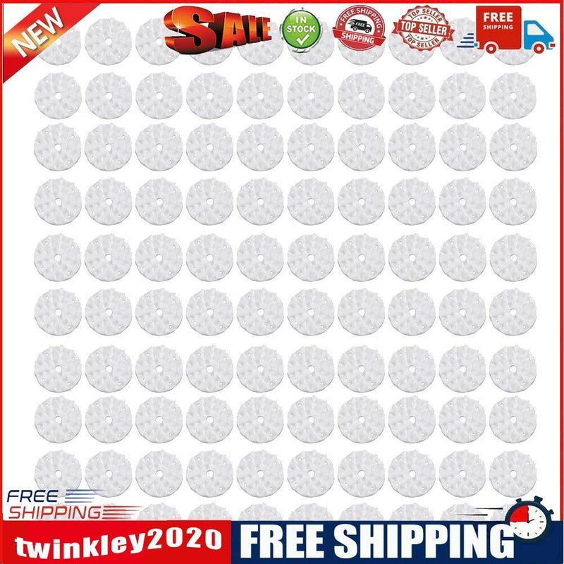 100pcs Plastic Lotus Acupressure Yoga Mat Spikes Pilates Cushion Pad Needle