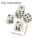 Corner 14mm 6 Sided Drinking Tool Luminous Noctilucent Dice Cubes Game Dices