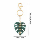 Foliage Shape Fashion Jewelry Keychain Key Buckle Bag Pendant Car Key Ring