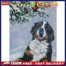 Snow Dog Mosaic Diamond Painting Drawing Full Round Drill DIY Art Handcraft Kit