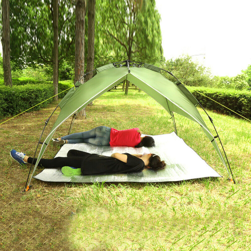 Moisture-proof Aluminum Foil Camping Mattress Sleeping Hiking Picnic Beach
