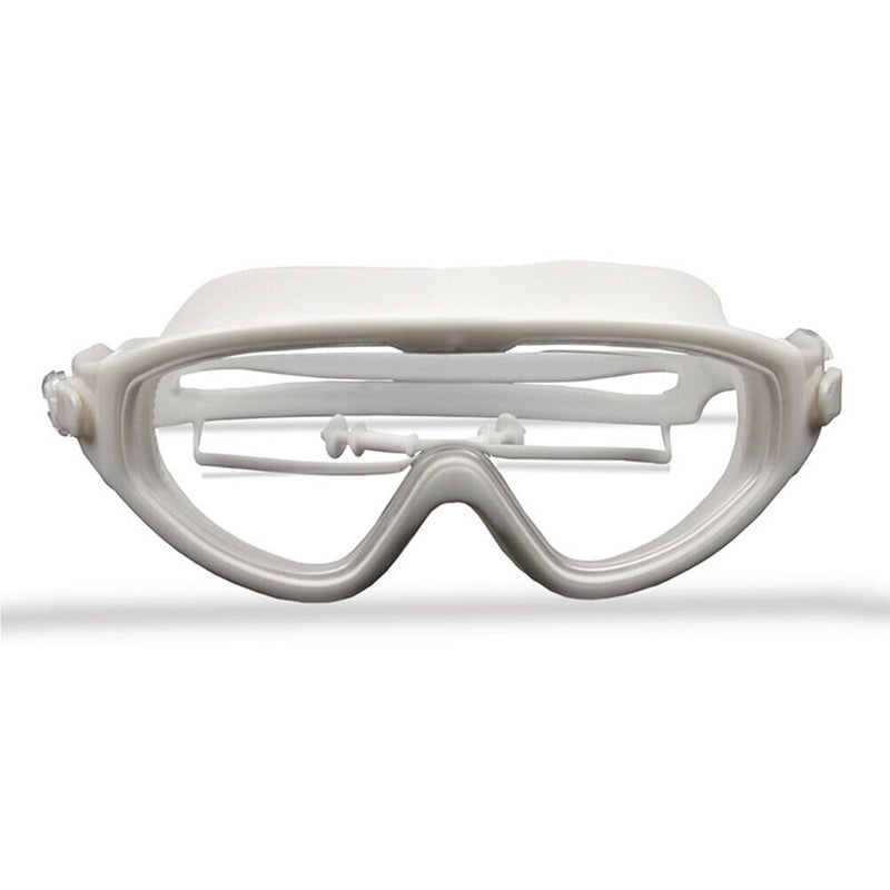 Children Goggles Waterproof Anti-fog Swimming Snorkeling Glasses (White) Newly