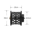 Low Profile Casting Fishing Reel Modified Line Cup for DAIWA Steez (Black) Newly
