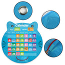 Hanging Bag Daily Kids Calendar Education Schedule Pocket Chart Chart Board