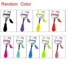 Cosmetic Curling  Clip with Comb Big Eye Makeup Tool Eyelash Curler Tweezers