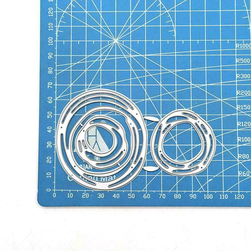 Heart Circle Scrapbooking Stencil Die Cuts Card Embossing DIY Cutting Metal K9L5