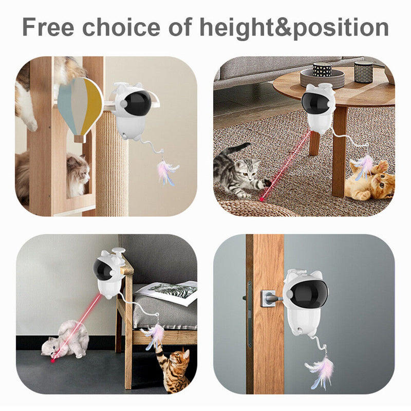 Cat Teaser Creative Safety Self Playing for Home Pet Accessories Multifunctional