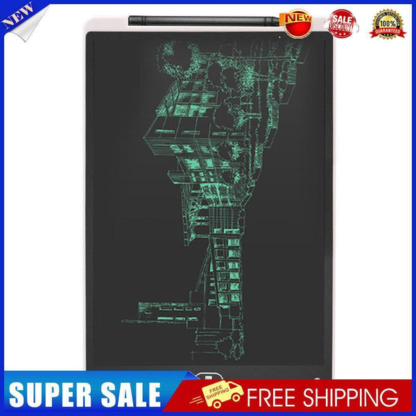 12 inch Digital LCD Writing Tablet Electronic Drawing Pads Board (White)