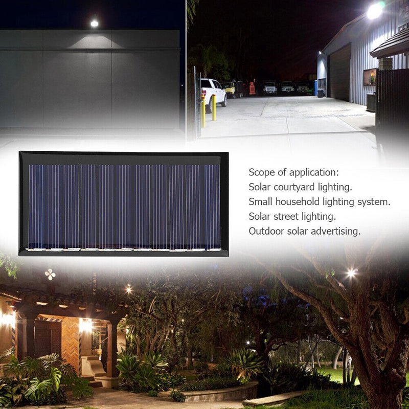 5.5V 90mA Solar Panel DIY Mini Solar Charger System Polysilicon Board (1pc)