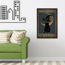 Full Cross Stitch Moon Cat Embroidery Cotton Thread DIY 11CT Stamped Needlework