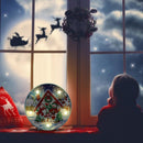 Partial Drills Special Shape Diamond Painting DIY LED Night Lamp Xmas Decoration