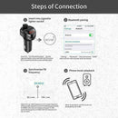Car Charger FM Transmitter Bluetooth Car Audio MP3 Player Card TF J0E6 F9C8