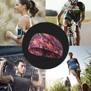 Printed Lycra Yoga Headband Bandanas Fitness Hair Band Headdress (Red)