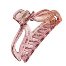 Fashion Women Clear Hollow Hair Clamps Ponytail Claw Hair Accessories (18)