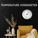 H103G Wall Hanging Mini Round Pointer Hygrometer Analog Home Humidity Meter