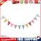 Triangle Bunting Banners Burlap Jute Flags Wedding Party Hanging Decor