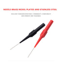 2pcs Insulation Piercing Needle Non-destructive Multimeter Probes Tester