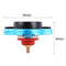 Small Head Car Radiator Cap Water Temp Meter Thermostatic Gauge (1.3Bar) Newly