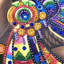 5D DIY Special-shaped Diamond Painting Cross Stitch Kit (R8100 Beauty)
