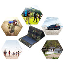 Solar Cells Charger 9W Foldable USB 5V Outdoor Solar Panels for Phone Charg
