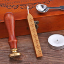 Retro DIY Sealing Strips Seal Wax Stick Envelope Paint Stamps (Dark Coffee)