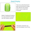 2pcs Waterproof Backpack Rain Protection, Reflective, High Visibility, Ruc