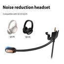 Gaming Headset Microphone 3.5mm Noise Cancelling for Huawei Phones