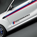 2pcs Car Stickers M Performance Limited Edition Side Door Decals (Black) Newly