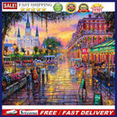 Painting By Numbers Kit DIY Street View Canvas Oil Art Picture Home Room De