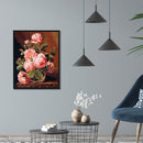 Full Embroidery Fresh Flower Printed Cross Stitch 11CT Cotton Kit (1) Newly
