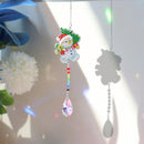 Crystal Light Catching Wind Chimes Handmade Hanging Angel Tears Diamond Pen