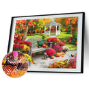 5D DIY Full Drill Diamond Painting Cross Stitch Embroidery Mosaic (Garden)
