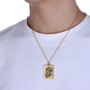 Day Couple Necklace Couple Collares Puzzle Heart Choker Heart Drop Pendant