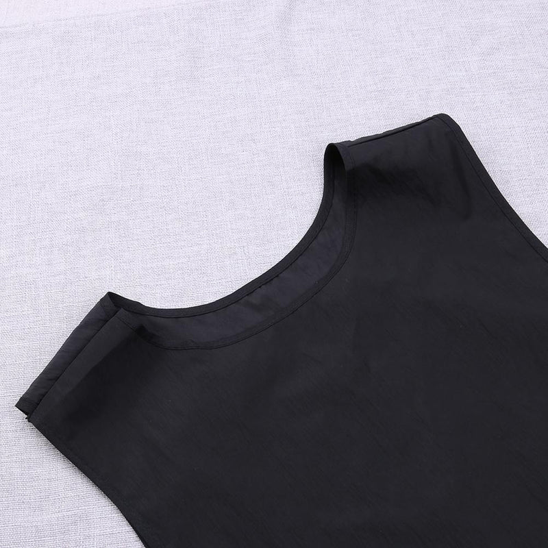 Salon Hair Cut Capes Hairdresser Barbers Apron Hairdressing Clothes (Black)