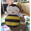 Cute Baby Head Protection Pad Toddler Anti-Fall Headrest Pillow (S Bee) Newly