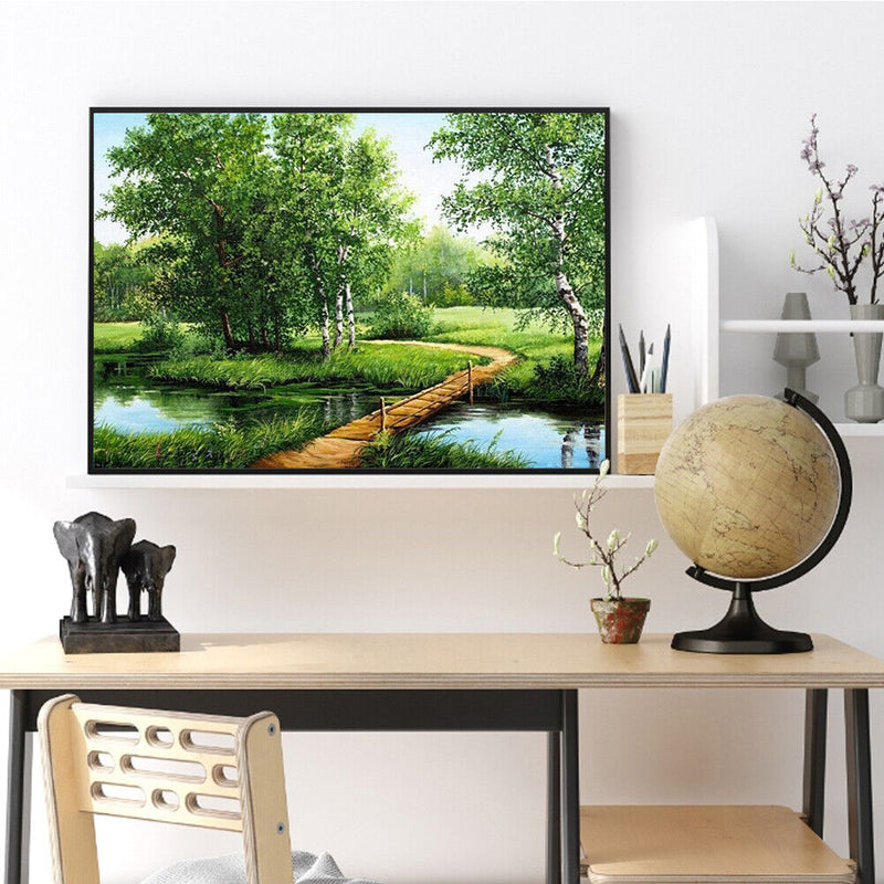 Diamond Painting 5D Full Round Drill Mosaic DIY Mountain Water Bedroom Decor