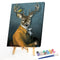 Mr Elk Oil Paint By Numbers Kit DIY Acrylic Painting on Canvas Frameless