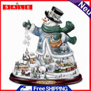 40x40cm DIY Paint By Number Kit Snowman Christmas Tree for Home Decoration Gift