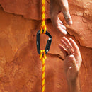 12KN Outdoor Climbing Backpack Carabiner Lightweight Hanging Clasp (Black) Newly