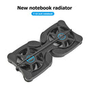 Portable Folding USB Powered Laptop Cooler Dual Fan Cooling Pad for Notebook PC