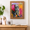 DIY Oil Drawing By Numbers Deer Frameless 40x50cm Animal on Canvas Decor