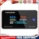 6 in 1 Color Display Digital Energy Meter Ammeter Voltmeter (KWS-AC300-20A)