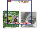 Fireproof Pad Fire Pit Heat Resistant Mat for Under Outdoor Grill Grass Patio