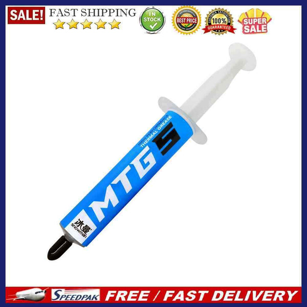 5/10g Syringe MTG5/MTG10 Thermal Conductive Grease Paste 14.3W/mk for Processor