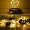 6x Solar Mason Jar Lights Hanging Bottle Lamp Garden Decor (Warm 10LED) Newly