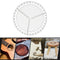 Round Center Finder Compass Centering Ruler Acrylic Circle Gauge for Wood Turner